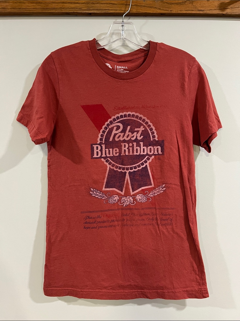 Pabst - 100% cotton, graphic beer tee